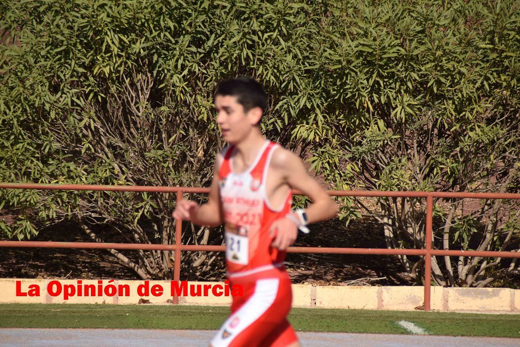 Regional absoluto y sub-23 de atletismo en Lorca (I)