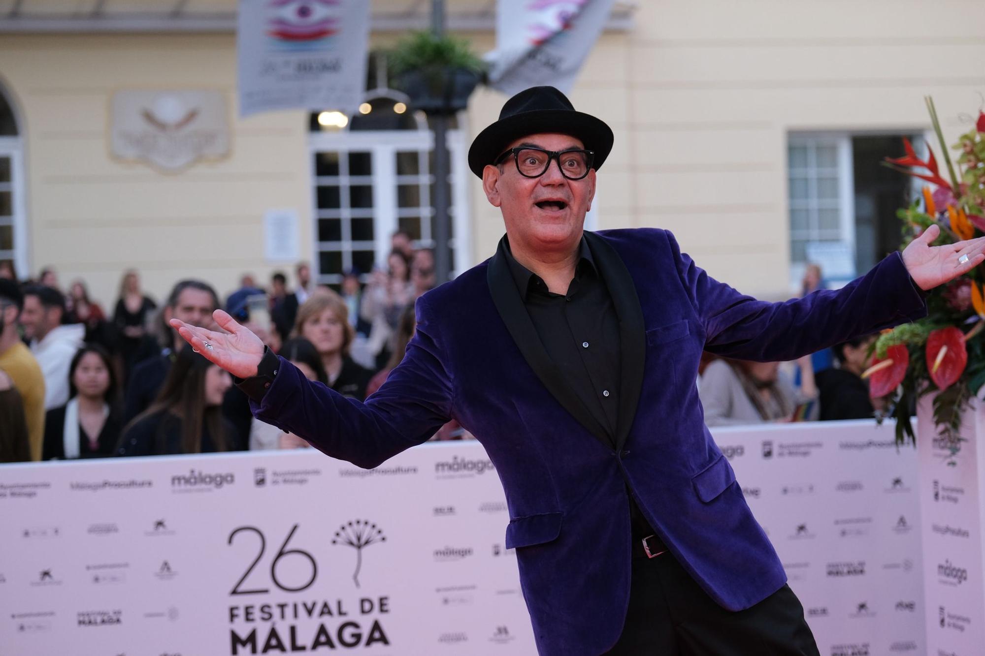 Las imágenes de la alfombra roja de la gala inaugural del 26 Festival de Málaga