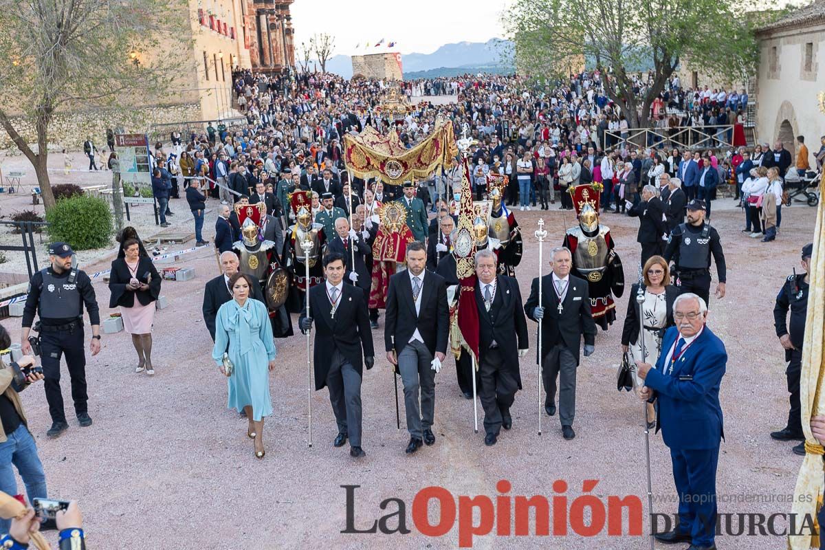 Procesión de subida a la Basílica en las Fiestas de Caravaca