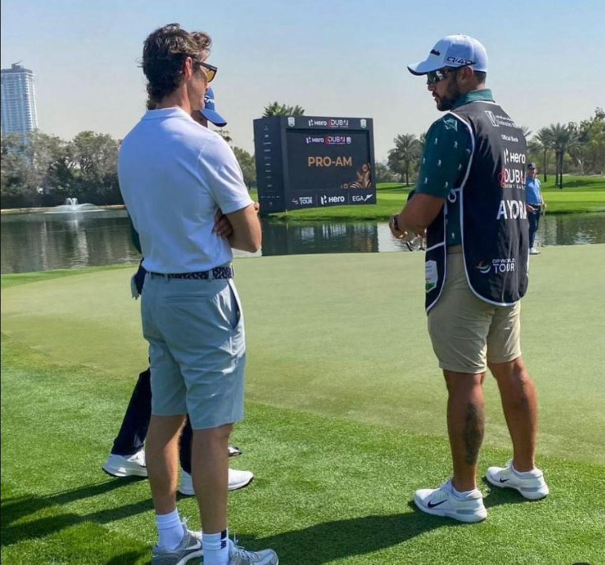 Juan Carlos Ferrero, en el reciente Dubái Desert Classic.