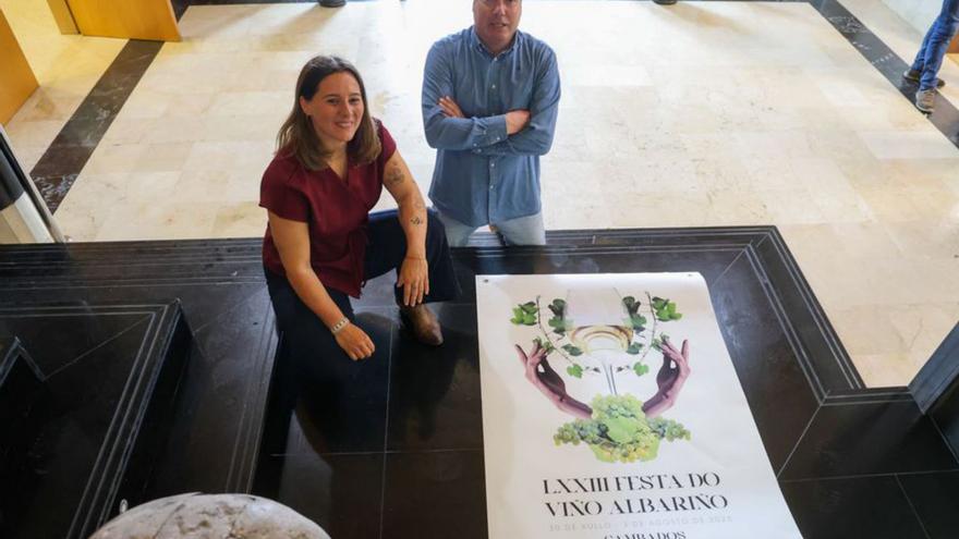 «Albar Festum», cartel para la edición LXXIII del Albariño