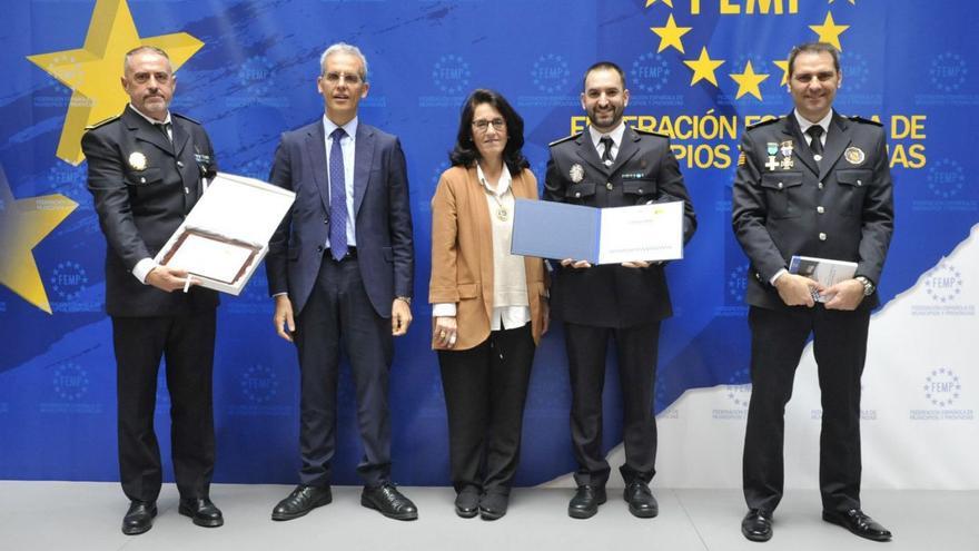 La Policía Local de Sant Josep recibe un premio a la innovación