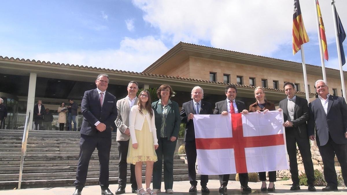 Primer día de actos por Saint George en Calvià