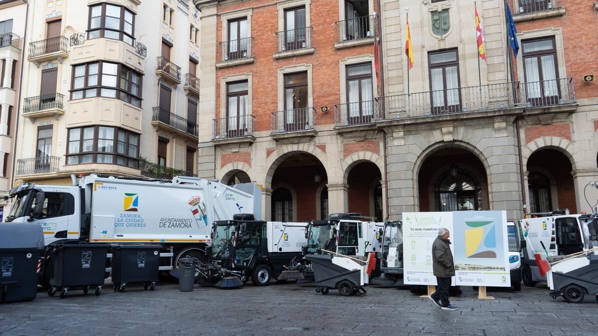 ZAMORA. PRESENTACION EQUIPAMIENTO NUEVO SERVICIO DE LIMPIEZA ZAMORA