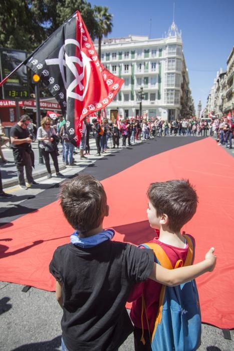 Manifestación del Día del Trabajo en València