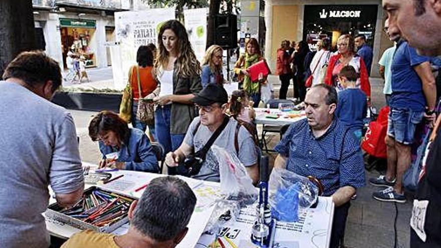 L&#039;acte va tenir lloc a la Rambla de Girona.