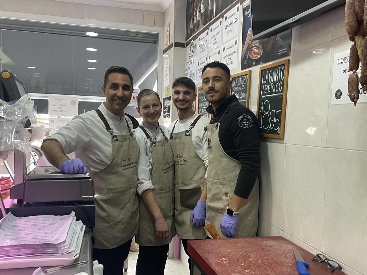 Foto familiar carnicería Pérez Cerrato