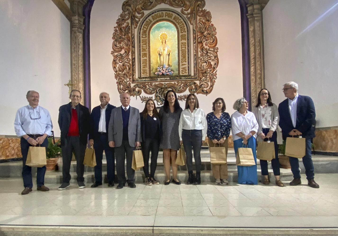 Un encuentro con más 450 exalumnos de la Inmaculada en Xàtiva