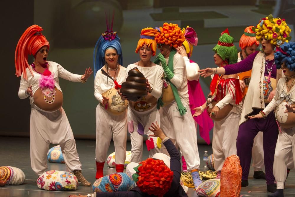 Segunda semifinal concurso nacional de chirigotas del Carnaval de Cartagena 2019