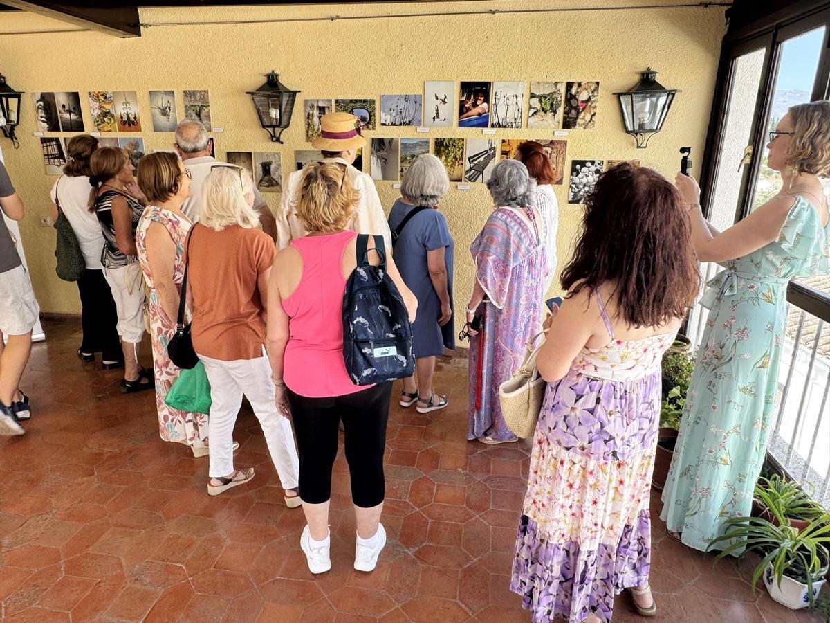 La inauguración de la exposición.