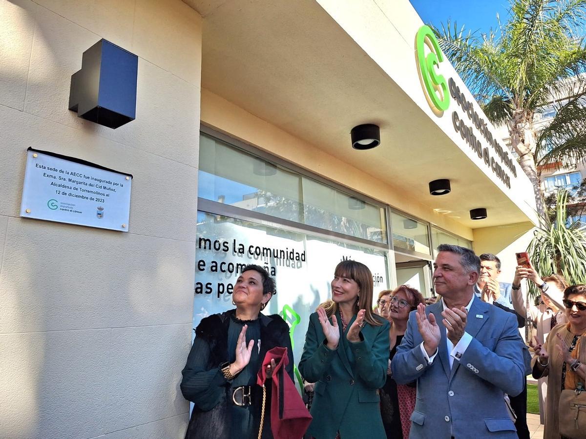 Inauguracion de la nueva sede de la AECC en Torremolinos.