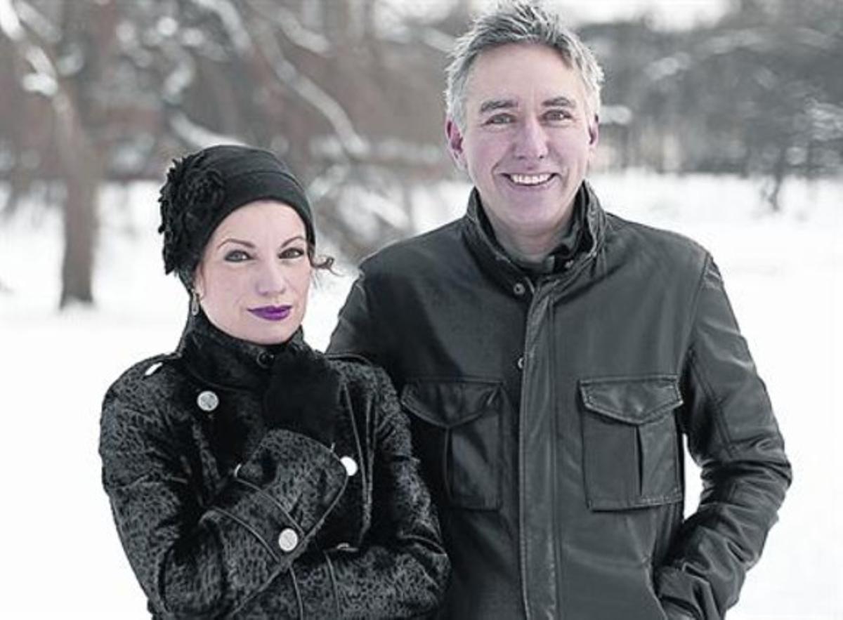 El matrimoni suec que firma conjuntament com a Lars Kepler.