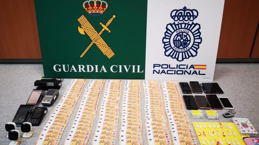 Cuatro detenidos y 700.000 euros incautados en un golpe contra una red de explotación sexual