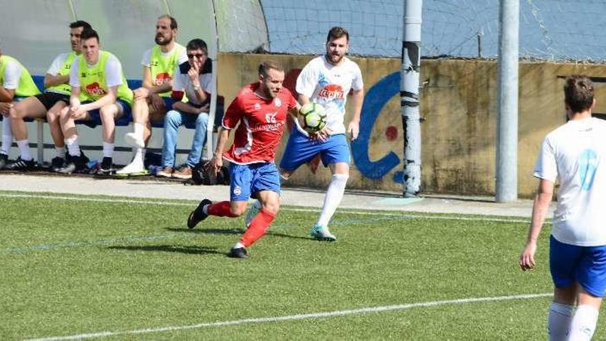 Una acción del duelo entre Domaio y Chaín. // Gonzalo Núñez