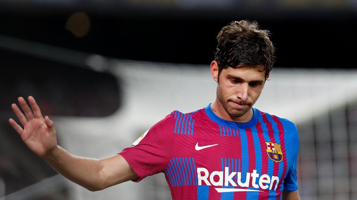 Sergi Roberto, en un partido de esta temporada