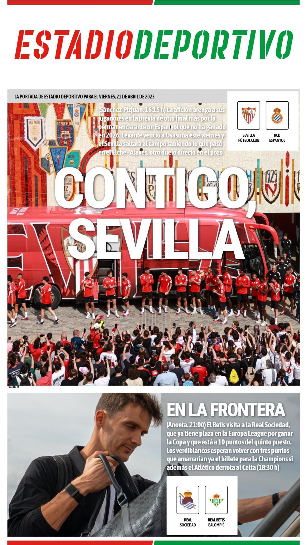Las imágenes de las portadas de hoy