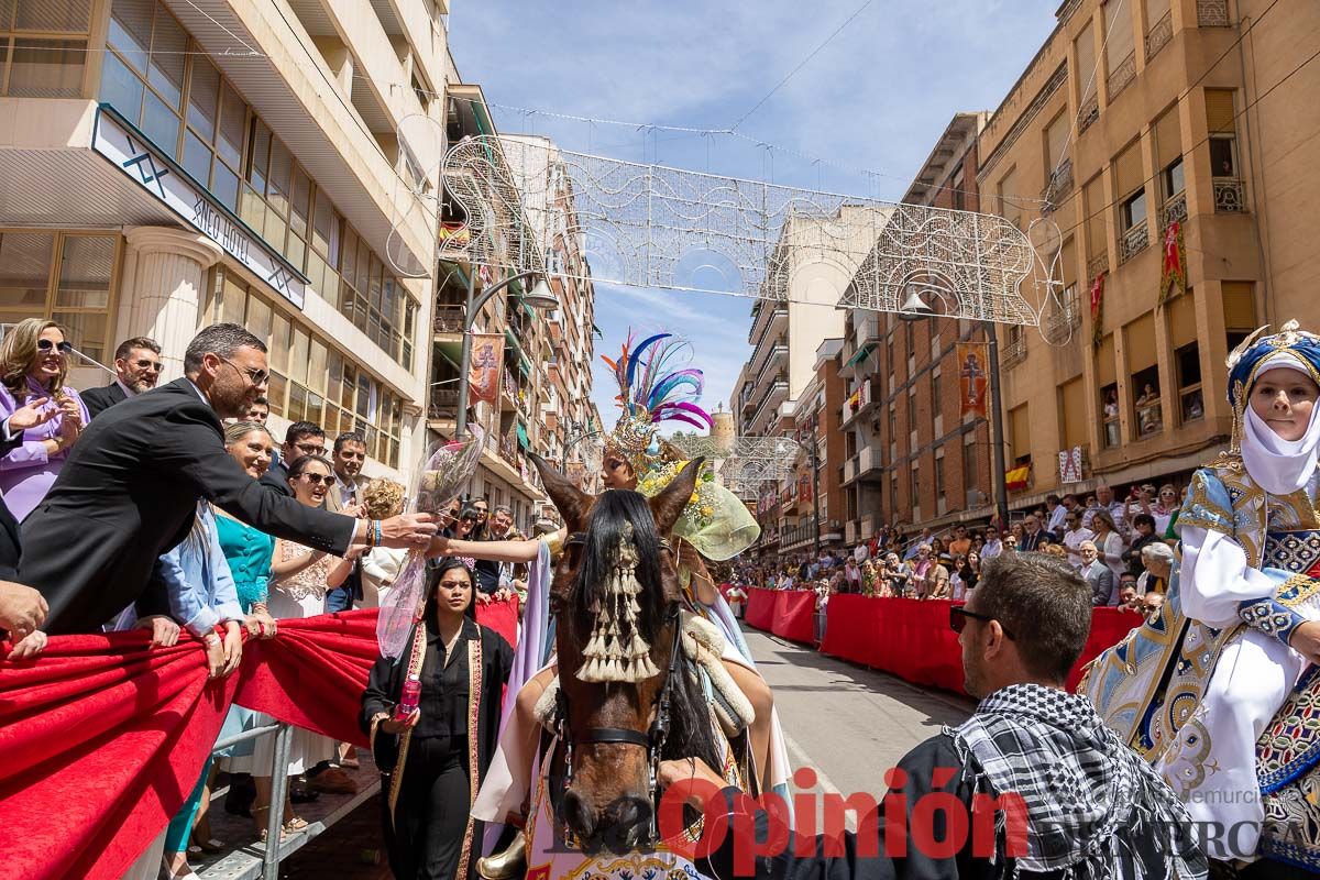 Desfile infantil del Bando Moro en las Fiestas de Caravaca