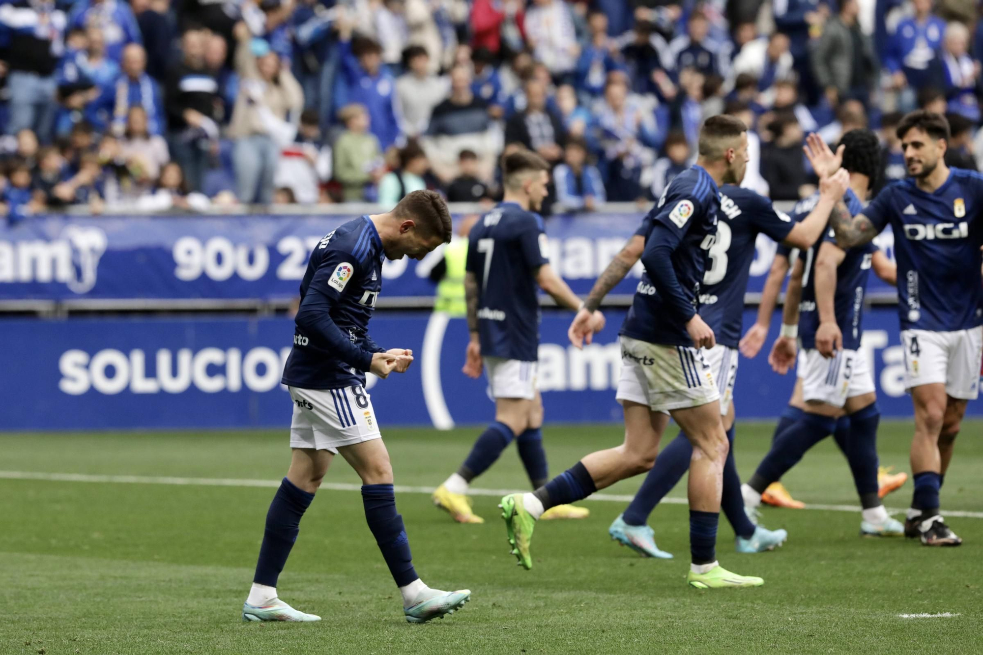 Así se vivió el encuentro entre el Real Oviedo y el Lugo