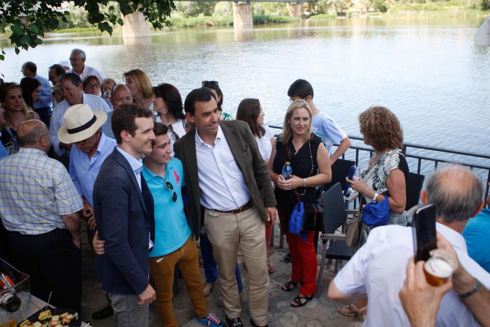 Visita de Pablo Casado y Martínez-Maíllo