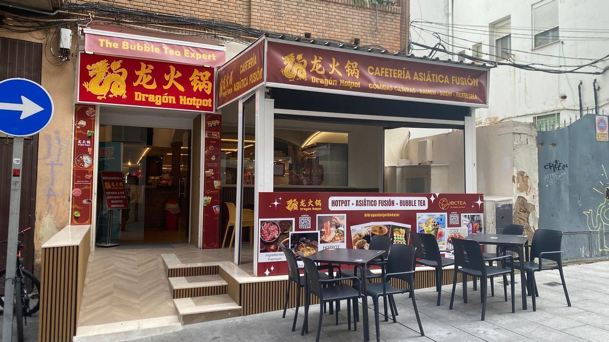 El restaurante Dragón Hotpot, en Badajoz.