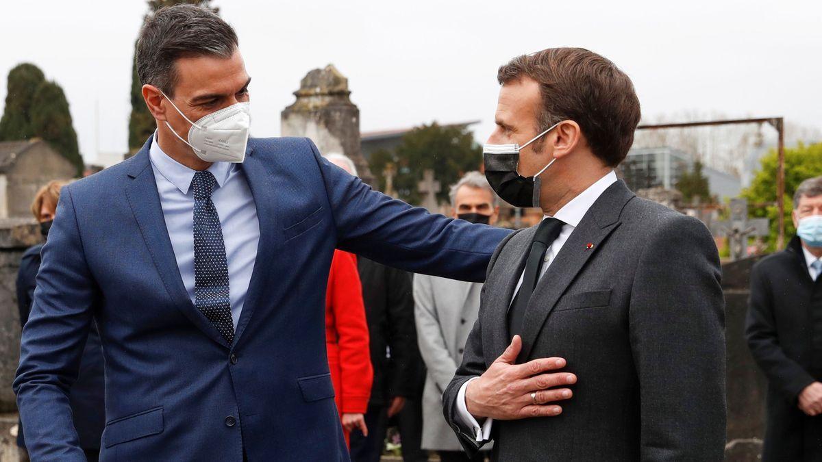 Sánchez y Macron, en una imagen de archivo.