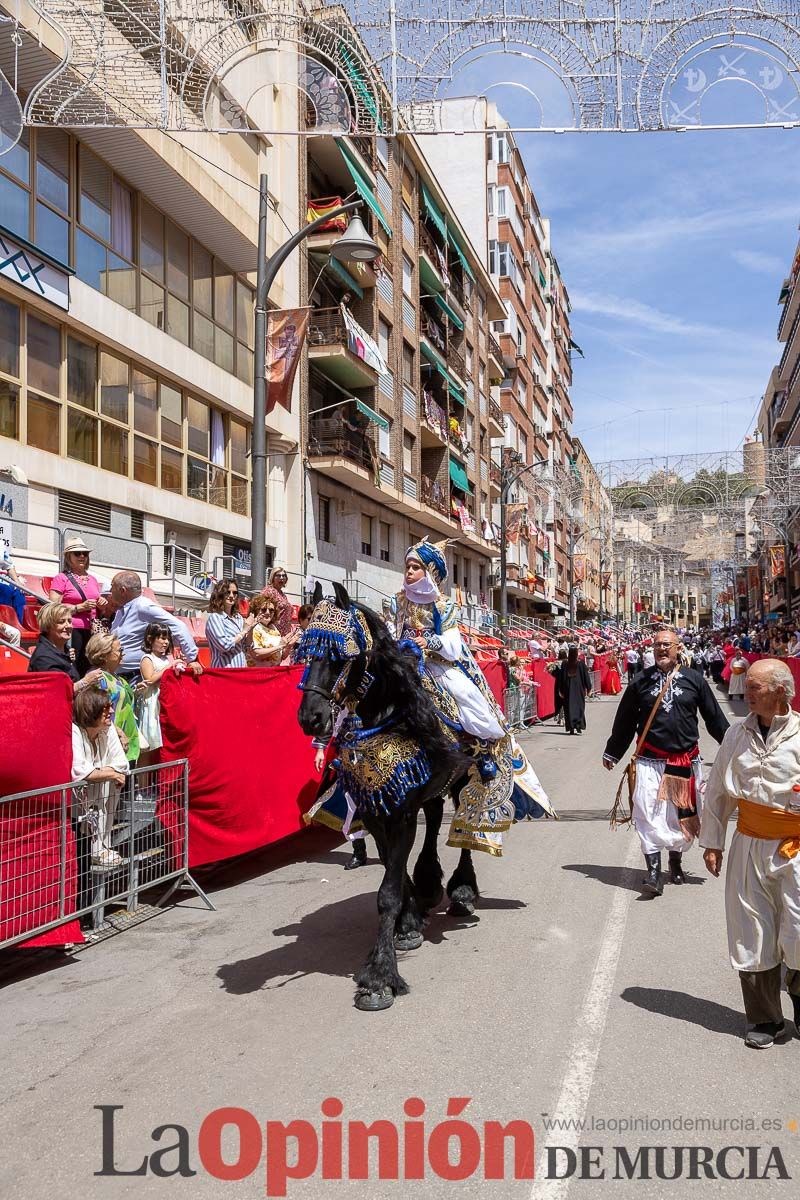 Desfile infantil del Bando Moro en las Fiestas de Caravaca