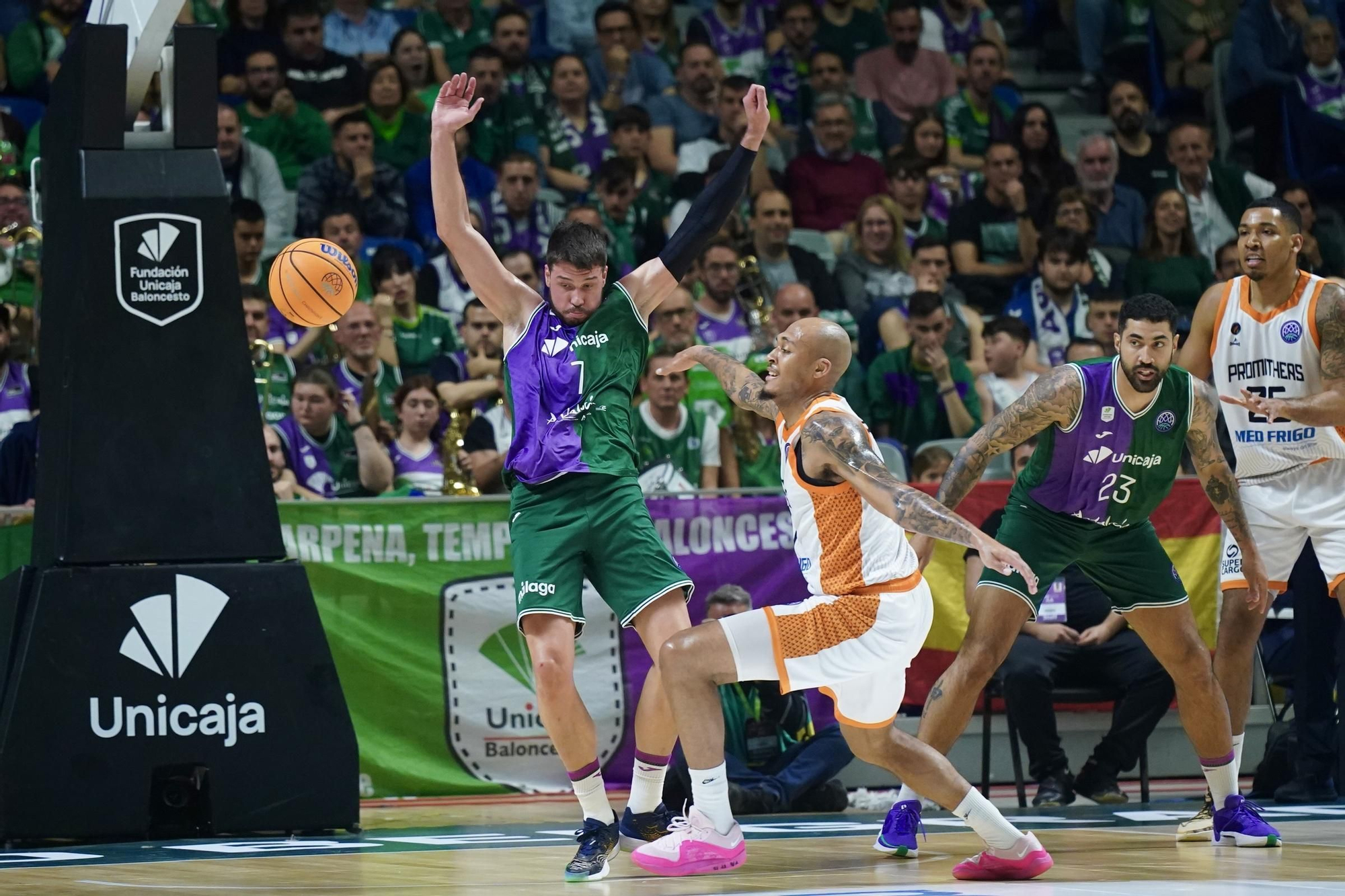 Cuartos de final de la BCL: Unicaja-Promitheas, en imágenes