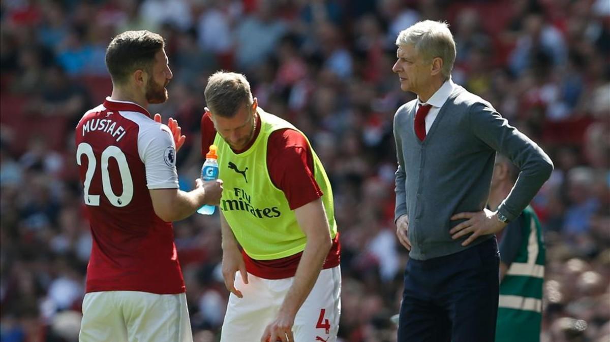 Arséne Wenger anunció su adiós este domingo, tras el partido contra el Aston Villa