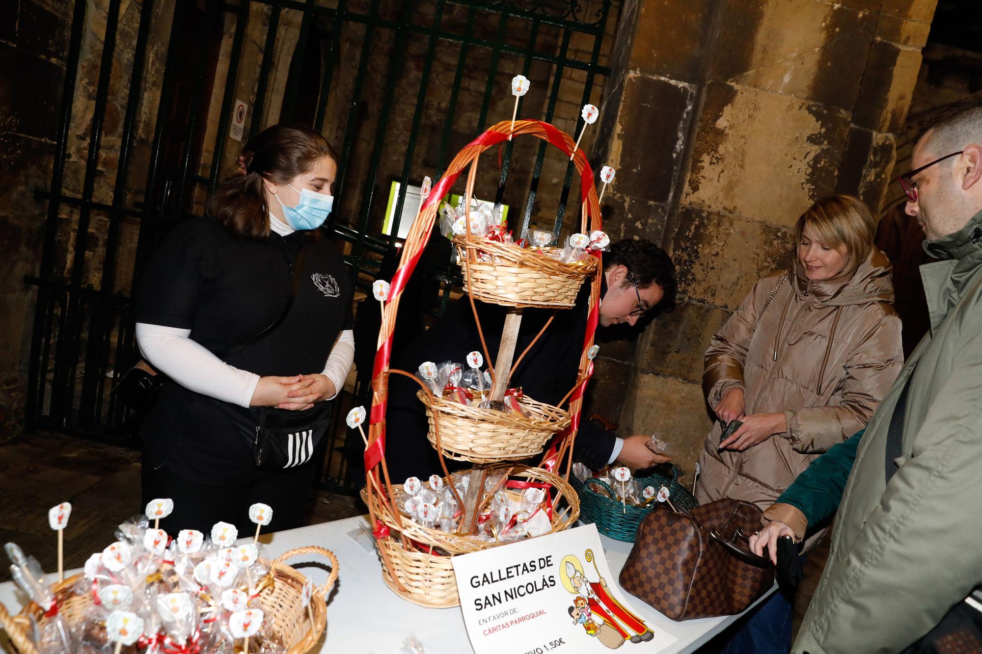 San Nicolás se encuentra con la infancia en Avilés