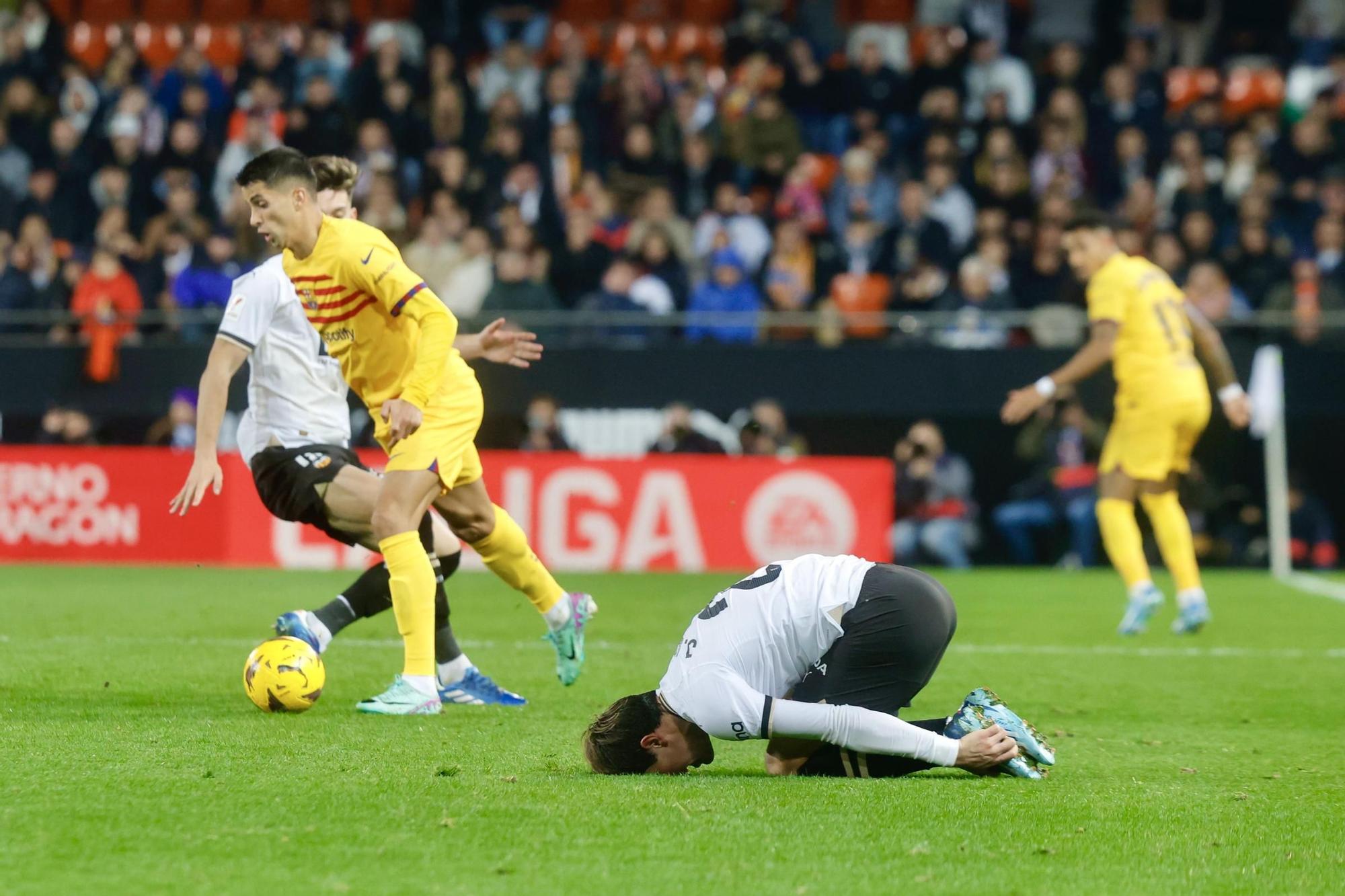 Valencia - Barça en imágenes