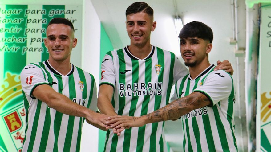 Diego Bri, Dani Requena y Kevin Medina: pura ambición en el nuevo Córdoba CF