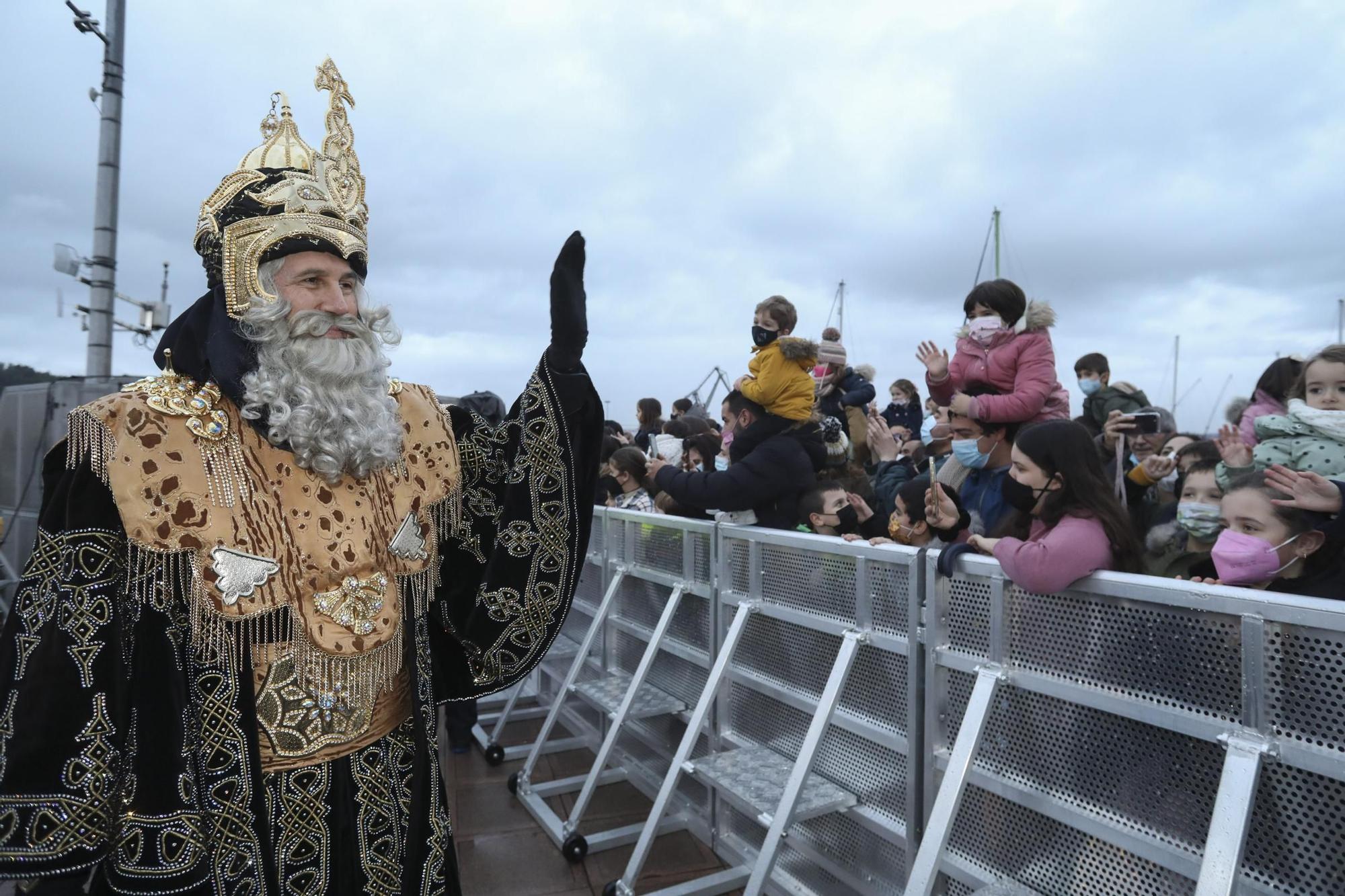 Cabalgata de Reyes Magos en Avilés