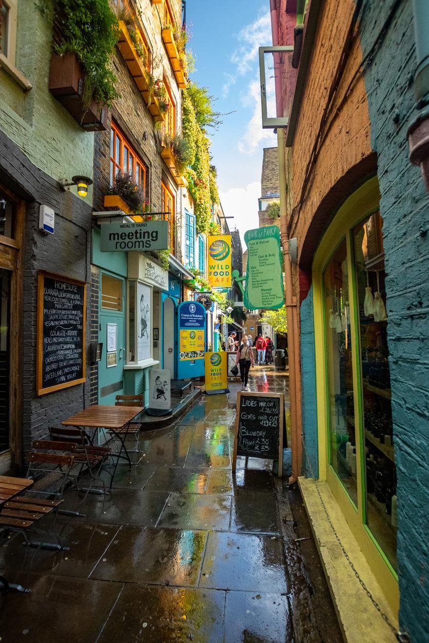 Neal's Yard Colorido Rincón de Covent Garden