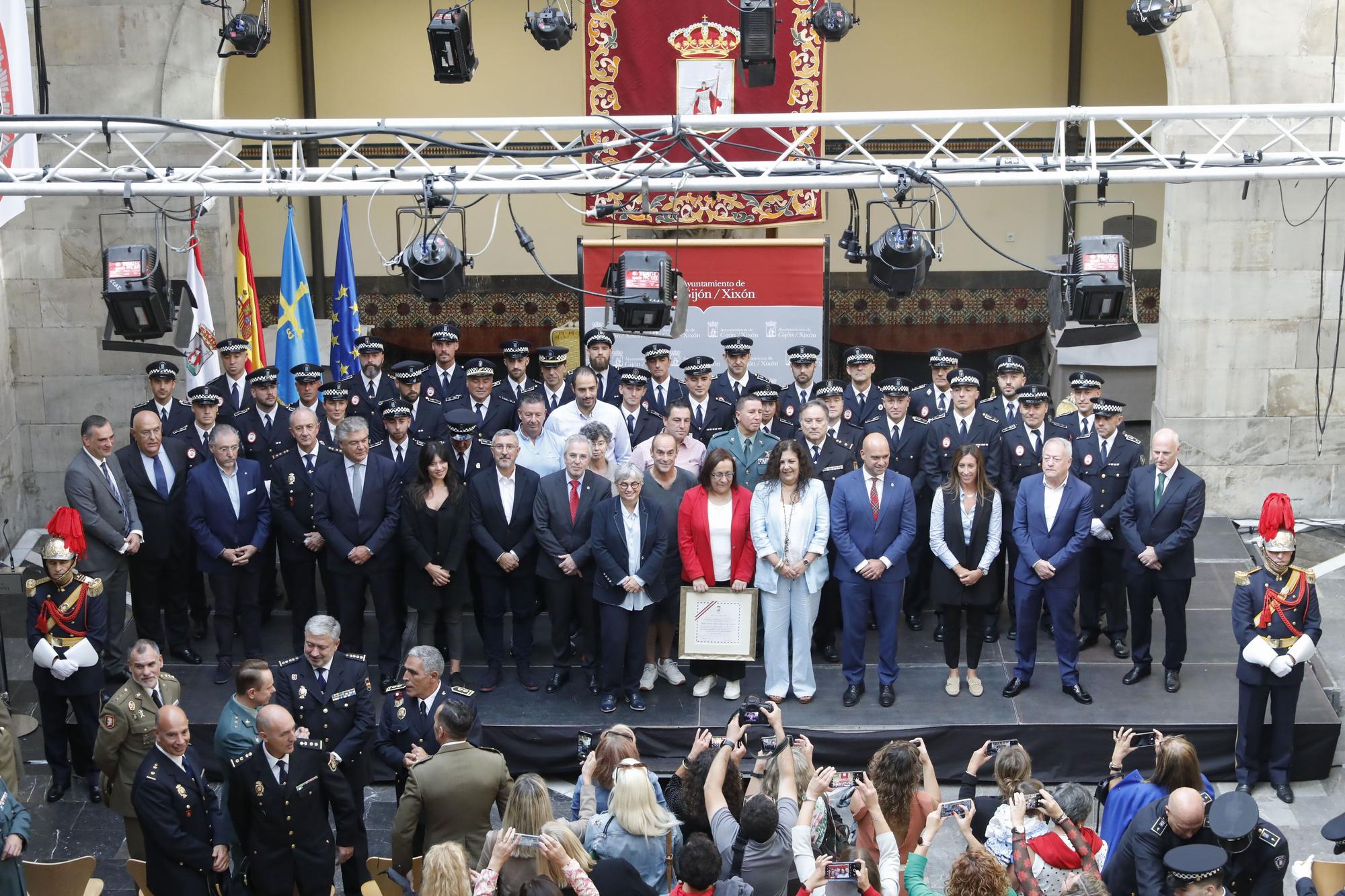 EN IMÁGENES: Así fue la fiesta de la Policía Local de Gijón