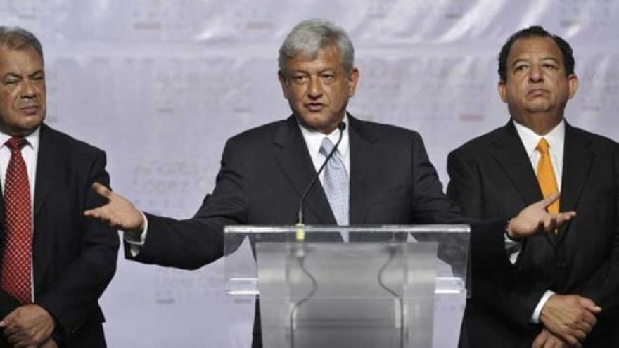 López Obrador no acepta el resultado electoral