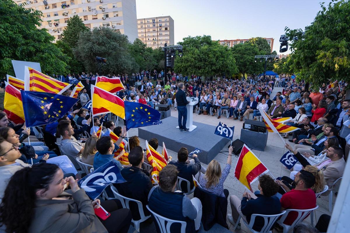 Acto de cierre de campaña del PPC