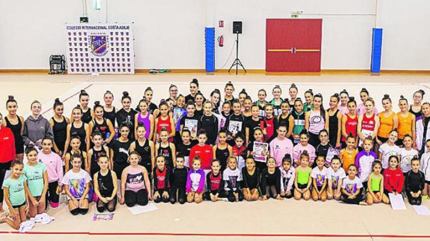 Las participantes en la clase magistral de Soldatova.