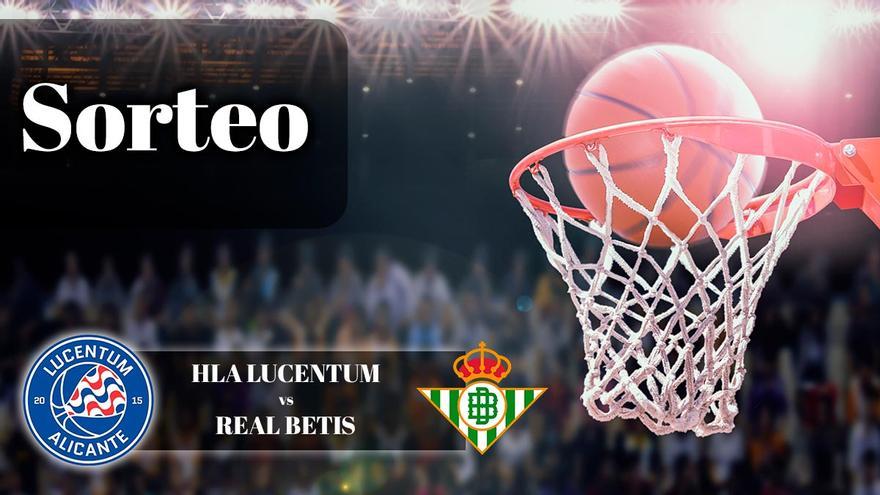 Ganadores de las 3 entradas dobles para el partido: HLA Alicante - Real Betis de este viernes