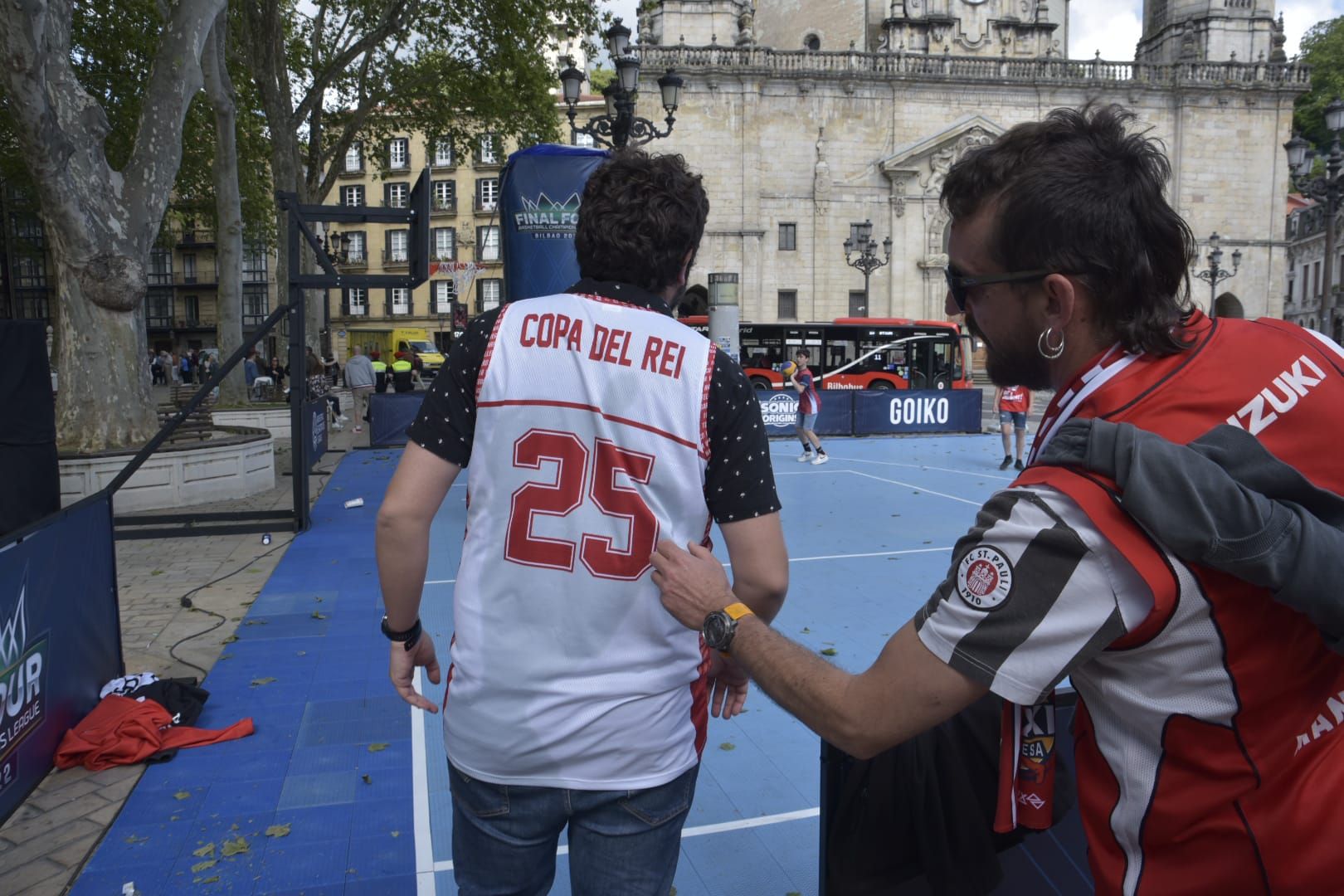 La festa prèvia al partit entre el Baxi i el Ludwigsburg