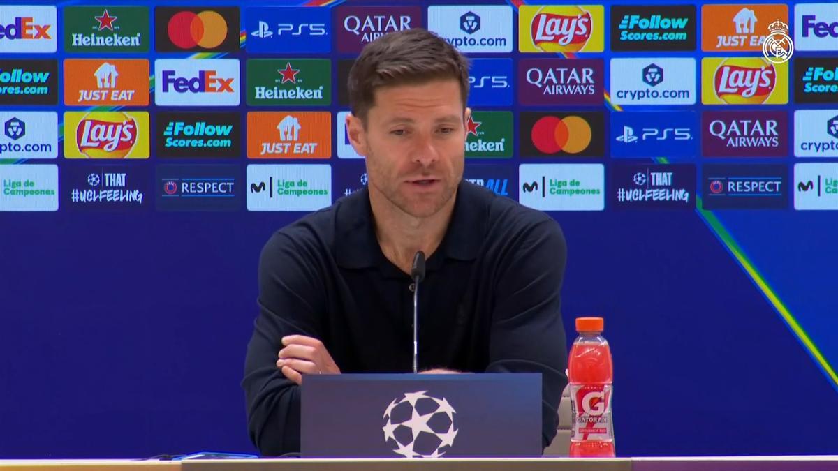 Xabi Alonso: “El equipo no ha perdido la cara al partido pese a todas las dificultades”