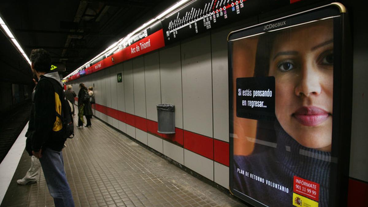 Detenido un hombre por tocamientos en el metro de Barcelona