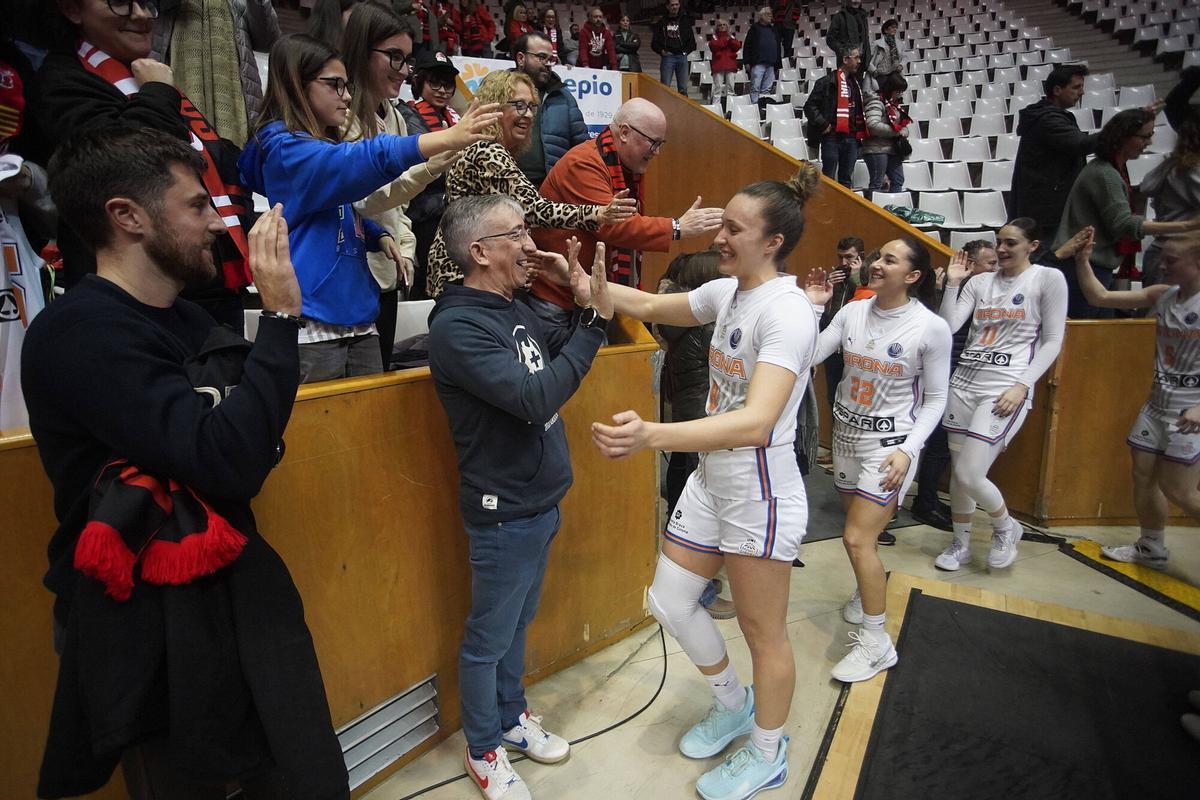 Girona. Fontajau Spar Girona-Carolo classificació Final Six Eurolliga