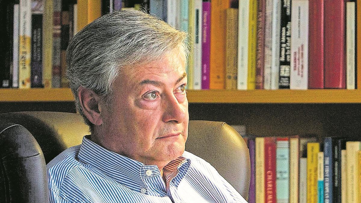 El escritor Enric Sòria, en una imagen reciente