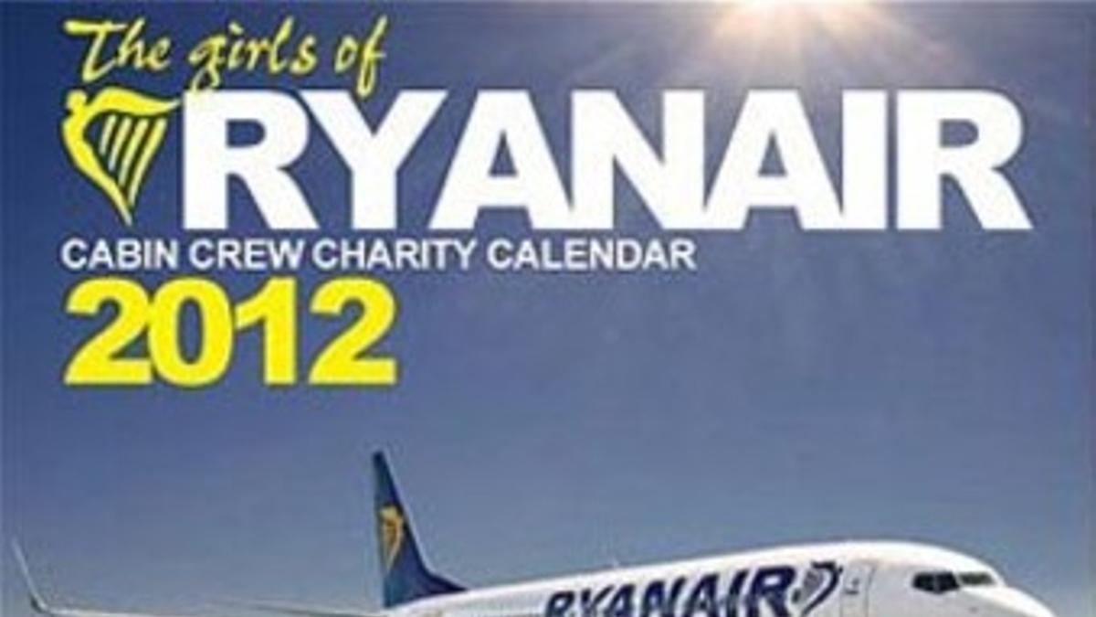 Calendario de la tripulación de cabina de la aerolínea Ryanair