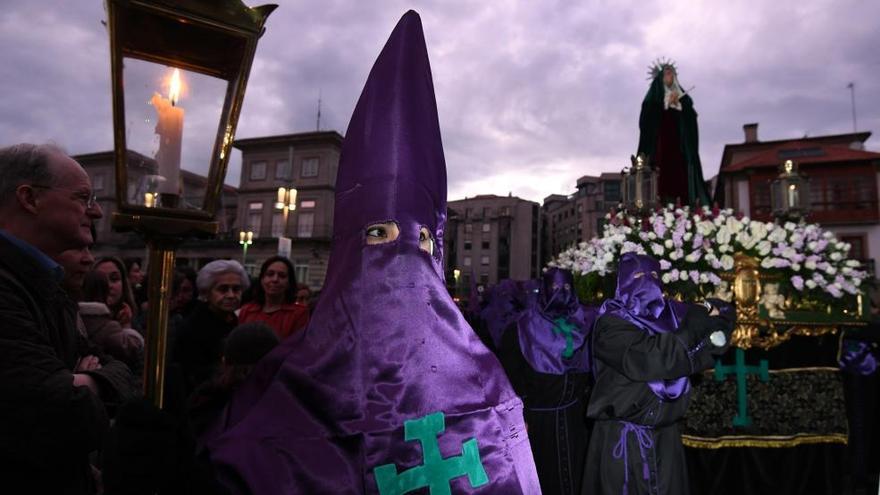 Semana Santa en Pontevedra: procesión de Los Pasos