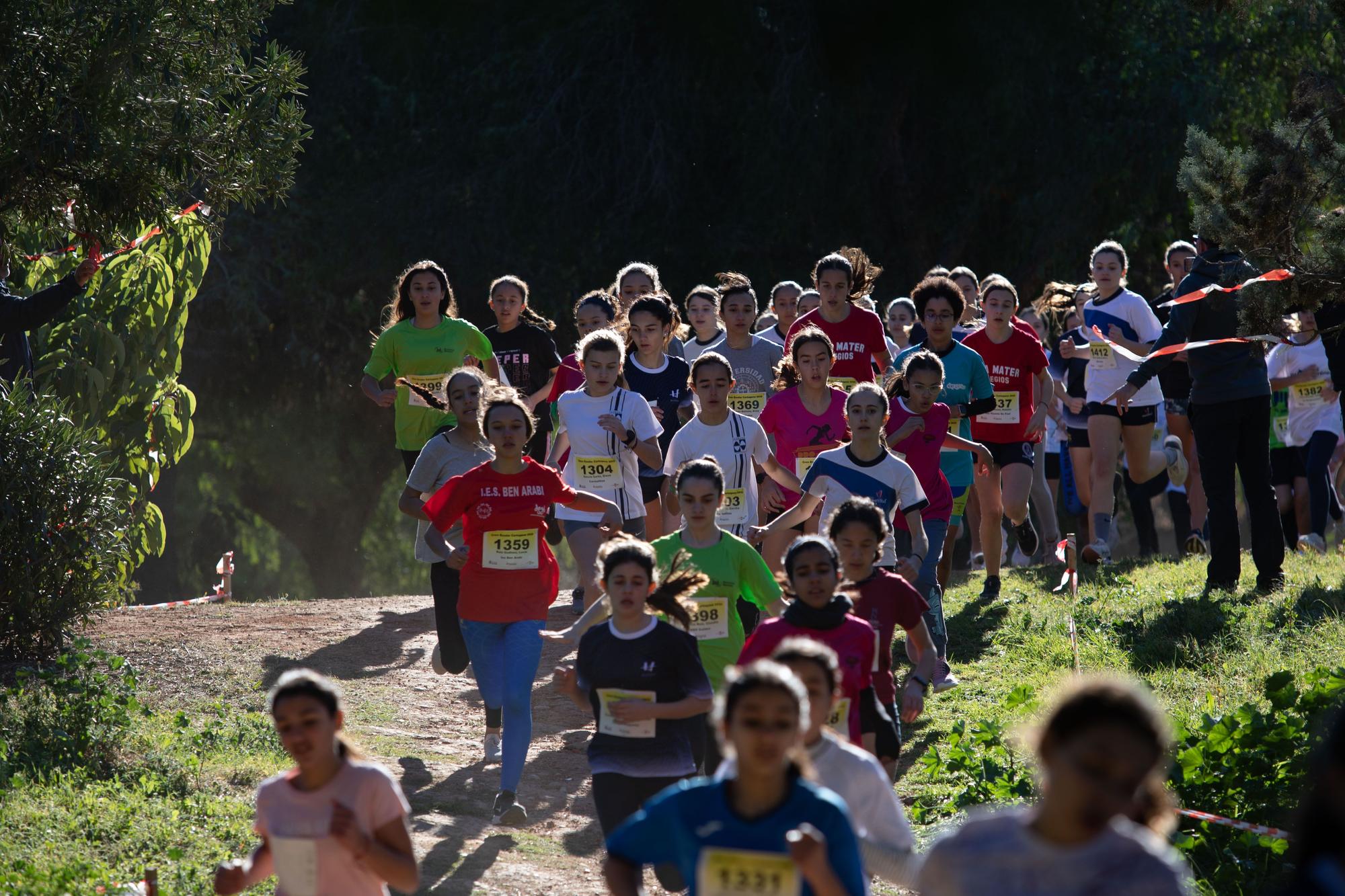 Las imágenes del Cross Escolar en Cartagena