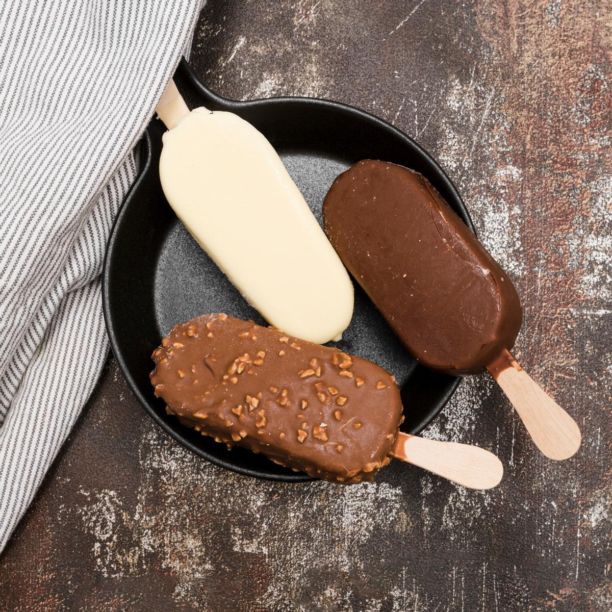 Helados bombón.