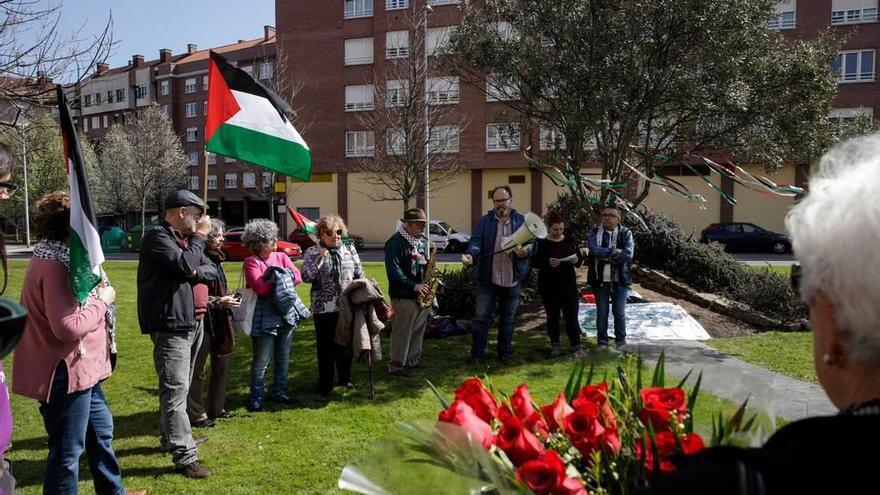 Flores por el Día de la Tierra Palestina