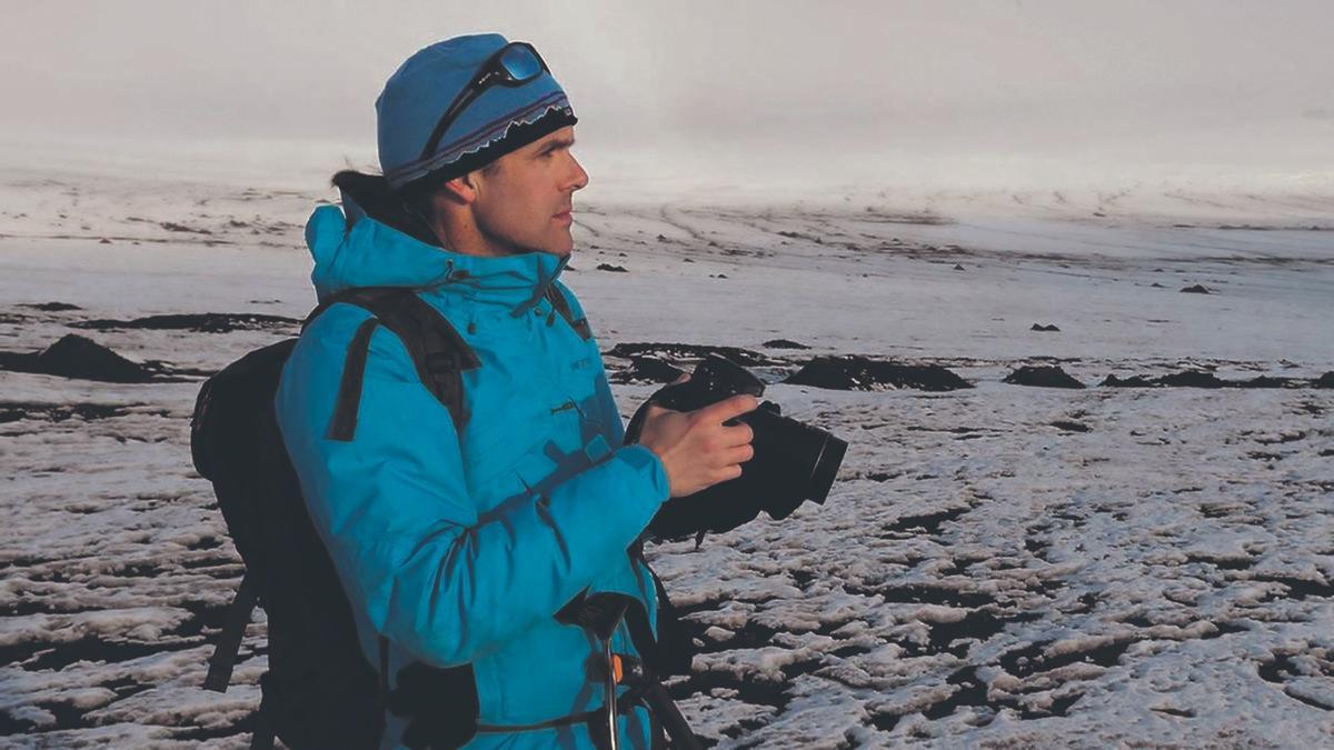 El biólogo marino español en una expedición a Franz Josef Land, en Rusia.