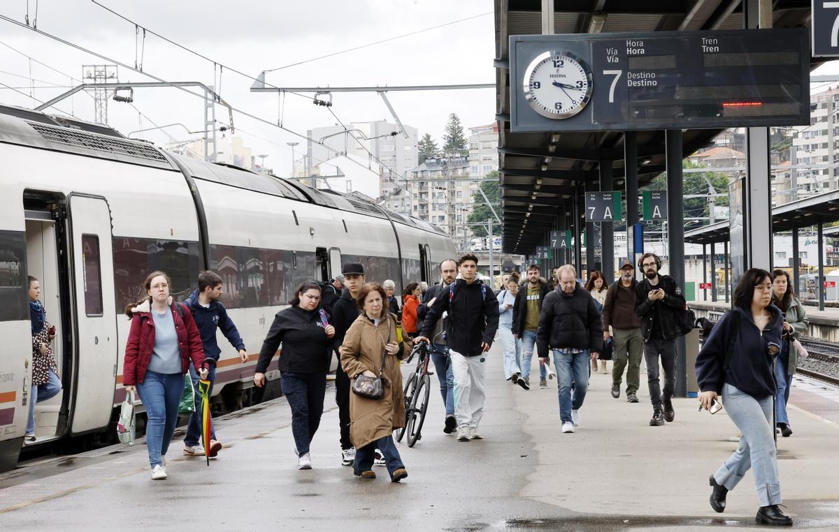 Los trenes vuelven a la estación de Guixar: Vigo recupera su segunda estación de tren Los trenes vuelven a la estación de Guixar: Vigo recupera su segunda estación de tren